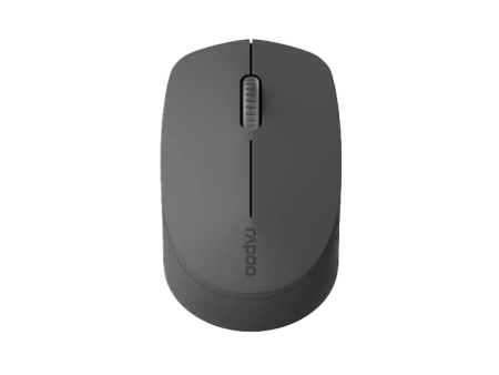 RAPOO M100 Silent - Light grey - Multimode (Bluetooth and Wireless) Mouse
