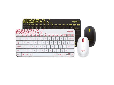 Logitech Desktop MK240 Nano wireless combo