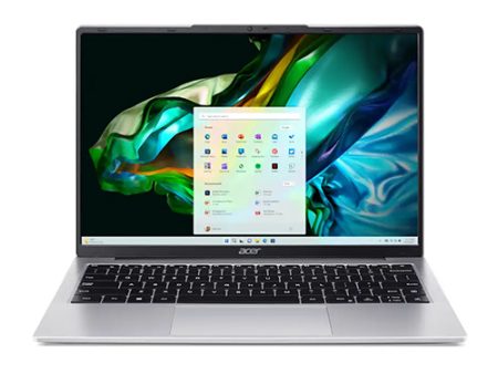 Acer Aspire Lite (Intel Core i3 N300 Processor | 8GB DDR5 RAM | 512GB NVMe Gen4 SSD | 14-inch WUXGA (1920 x 1200) Display | Intel UHD Graphics | Pure Silver Color | 2 Year Warranty)