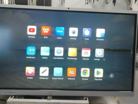 SMARTBOARD 65" Android 14 Octa Core 8GB/128GB/48MP Camera/NFC Features